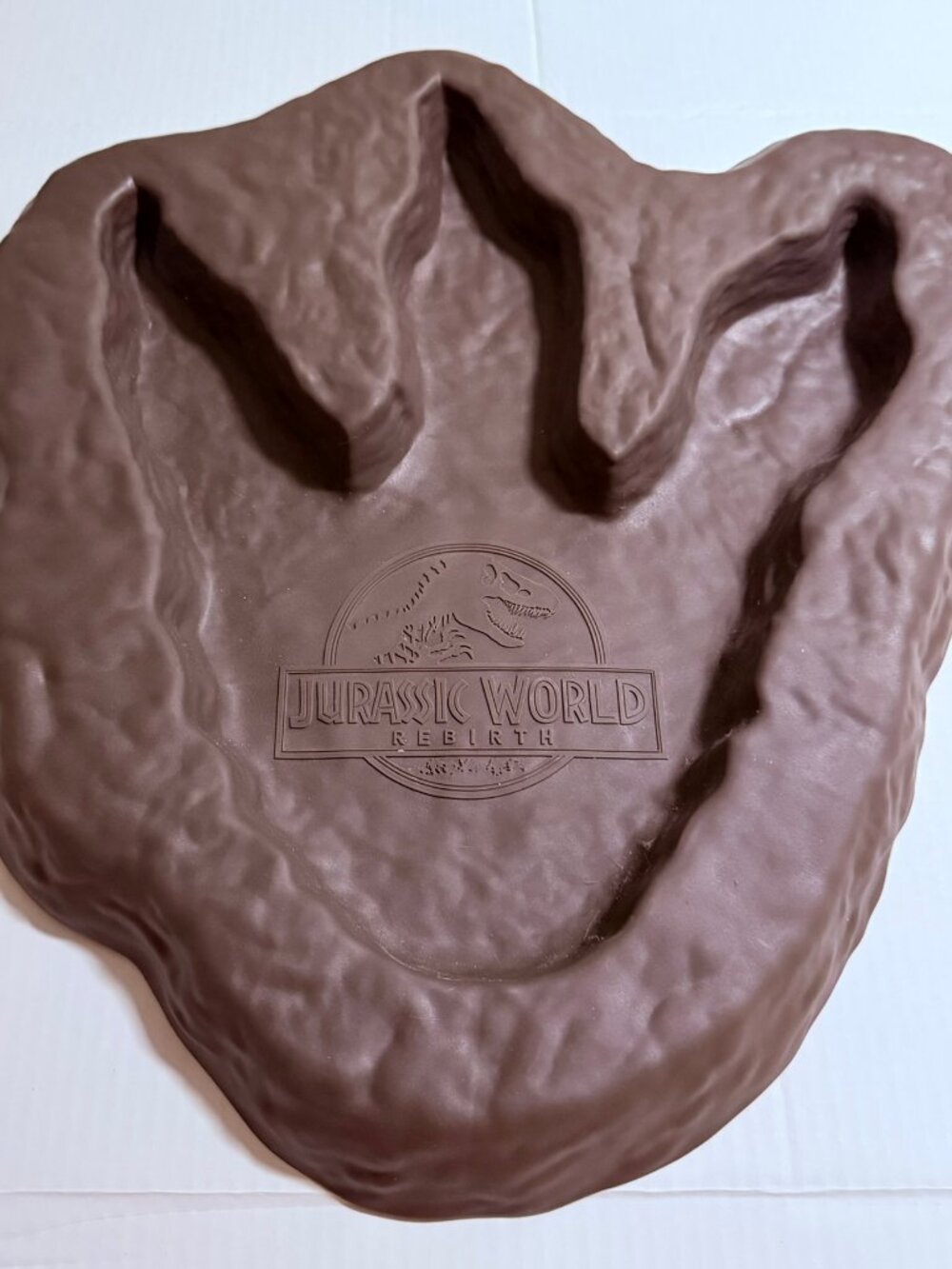 AMC 2025 Jurassic World Rebirth T-Rex Footprint Popcorn Bucket